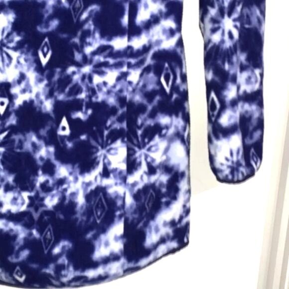 Columbia Disney Frozen II Kids Fleece Jacket L Blue Tie-Dye - Picture 7 of 8